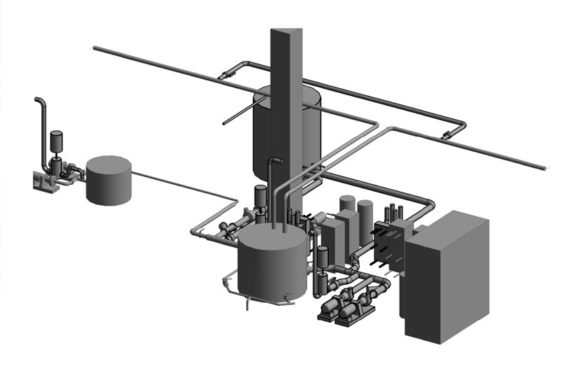 Anderson Systems mechanical contracting project – high-purity piping and process systems in a cleanroom facility